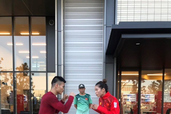 Đoàn Thể thao Việt Nam gia nhập và tập luyện tại Làng VĐV Olympic - Anh 3