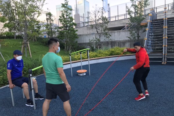Đoàn Thể thao Việt Nam gia nhập và tập luyện tại Làng VĐV Olympic - Anh 5