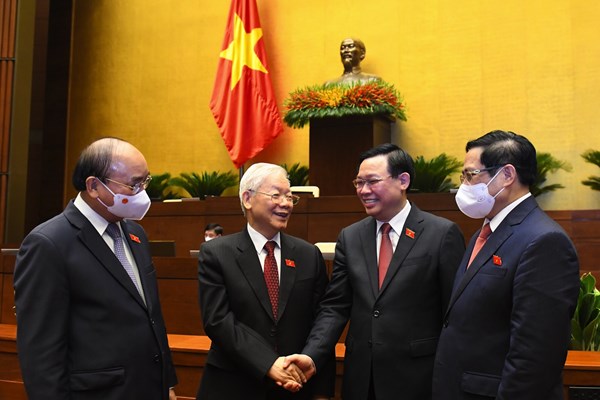 Khai mạc trọng thể kỳ họp thứ nhất, Quốc hội khóa XV - Anh 2