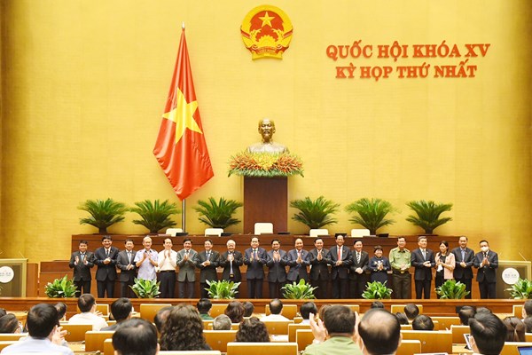 Kiện toàn nhân sự Uỷ ban Thường vụ Quốc hội khoá XV - Anh 4