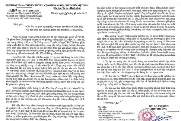 Tăng cường xử lý tin giả, tin sai sự thật về Covid-19 trên mạng - Anh 1