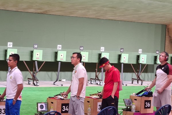 Olympic Tokyo: Xạ thủ Hoàng Xuân Vinh thi đấu nỗ lực tại vòng loại - Anh 1
