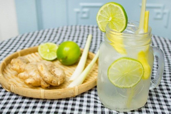 Nước chanh gừng sả và những tác dụng nên biết - Anh 1