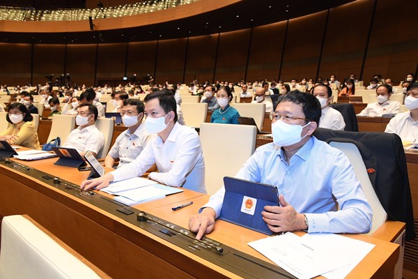 Cơ cấu thành viên Chính phủ gồm 27 thành viên, có 4 Phó Thủ tướng, 18 Bộ trưởng - Anh 2