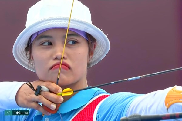 Olympic Tokyo: Ánh Nguyệt suýt thắng cung thủ Nhật Bản - Anh 2