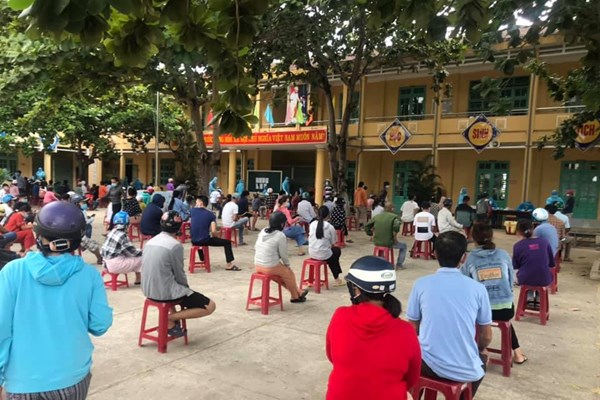 TP.Tam Kỳ phát hiện ca dương tính Covid-19 trong cộng đồng - Anh 1