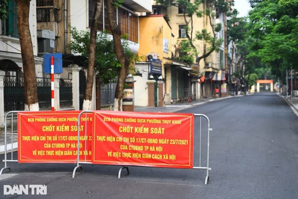 "Kịch bản" nào cho Hà Nội trong 8 ngày giãn cách xã hội còn lại? - ảnh 1