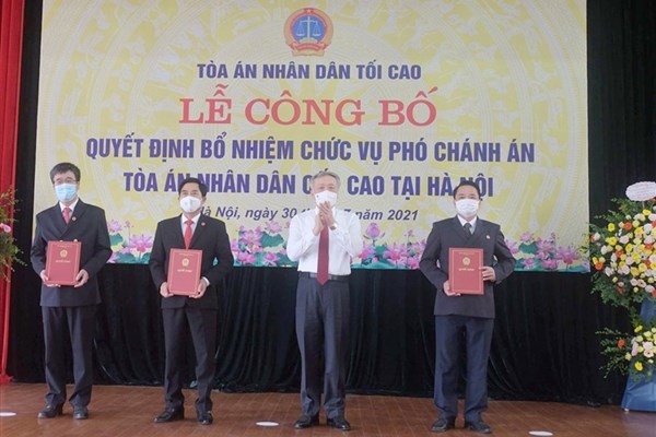 Chân dung các thẩm phán cao cấp được bổ nhiệm trong tuần - Anh 1