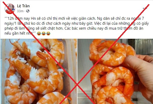 Hà Nội bác bỏ thông tin người dân chỉ được ra ngoài 7 ngày/1 lần - Anh 1