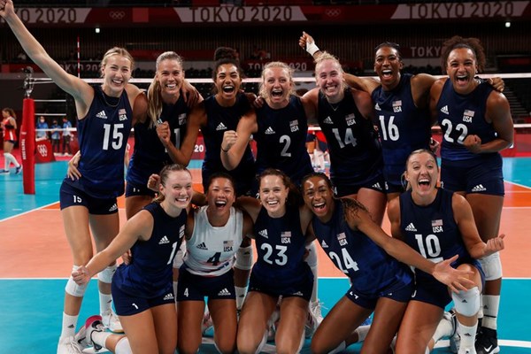 Bóng chuyền Olympic: Mỹ, Hàn Quốc xuất sắc lọt vào bán kết - Anh 2