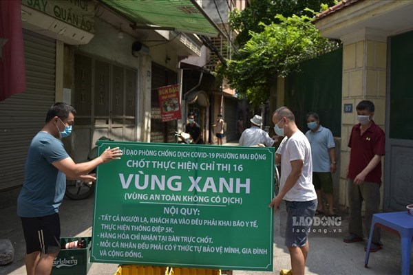 Hà Nội yêu cầu lên phương án dự phòng nếu phải kéo dài thời gian giãn cách - Anh 3