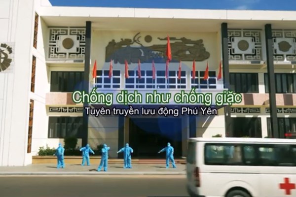 Tranh co dong, kich tuyen truyen phong chong dich Covid-19 - Anh 12