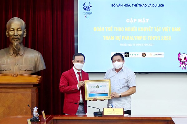 Đoàn Thể thao người khuyết tật Việt Nam dự Paralympic Tokyo 2020: Cầu thị, học tập và thi đấu với tinh thần cao thượng - Anh 2