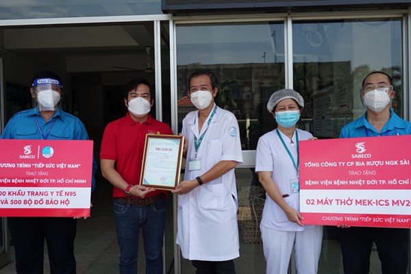 SABECO thực hiện chương trình “Tiếp sức Việt Nam