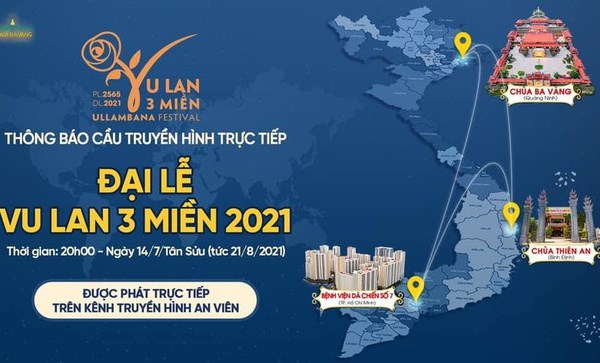 Trung ương Giáo hội Phật giáo Việt Nam tổ chức Đại lễ Vu lan 3 miền - Anh 1