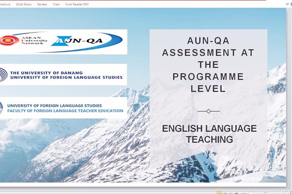 Đánh giá chương trình đào tạo ngành sư phạm tiếng Anh theo tiêu chuẩn AUN-QA - Anh 1