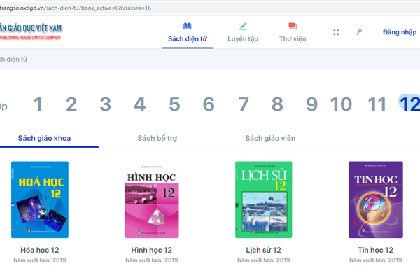Bình Dương: Học sinh sử dụng sách giáo khoa điện tử trong năm học mới - Anh 2