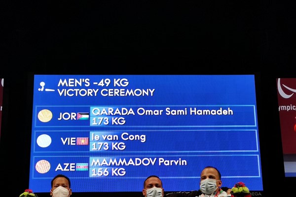 Bộ trưởng Nguyễn Văn Hùng biểu dương Lê Văn Công đoạt HCB Paralympic Tokyo 2020 - Anh 1