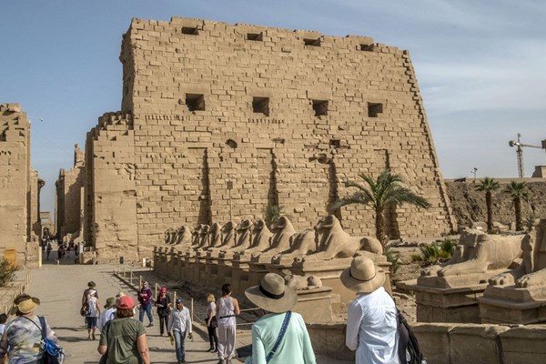 Ai Cập cải tạo di tích ở Luxor - Anh 1
