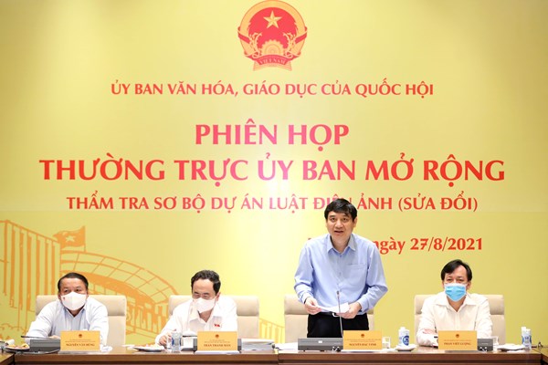 Thẩm tra sơ bộ dự án Luật Điện ảnh (sửa đổi): Phải nhìn điện ảnh vừa là một ngành nghệ thuật, vừa là một ngành kinh tế - Anh 3