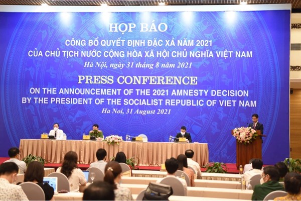 Hơn ba nghìn phạm nhân được Chủ tịch nước đặc xá nhân dịp lễ lớn của dân tộc - Anh 1