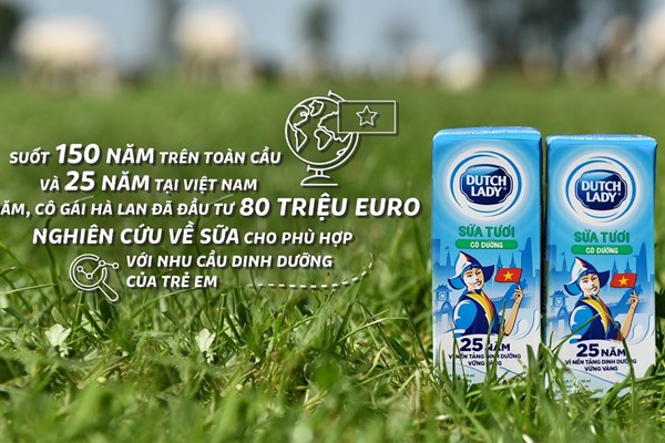 Top 3 bảng xếp hạng tiếp cận dinh dưỡng toàn cầu lần đầu tiên ghi nhận một tập đoàn sữa - Anh 2