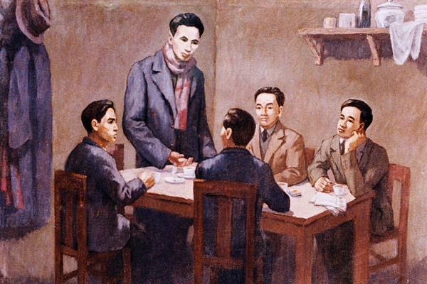 Triển lãm 82 tác phẩm “Rạng ngời mùa thu Tháng Tám năm 1945” - Anh 1