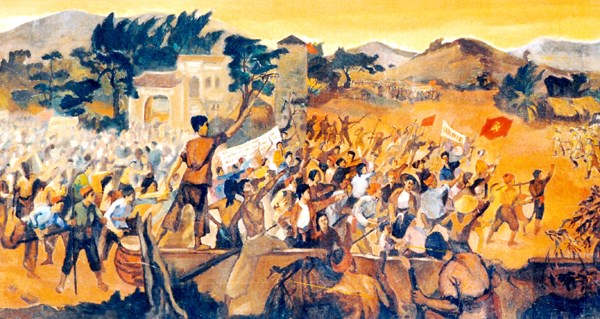 Triển lãm 82 tác phẩm “Rạng ngời mùa thu Tháng Tám năm 1945” - Anh 2