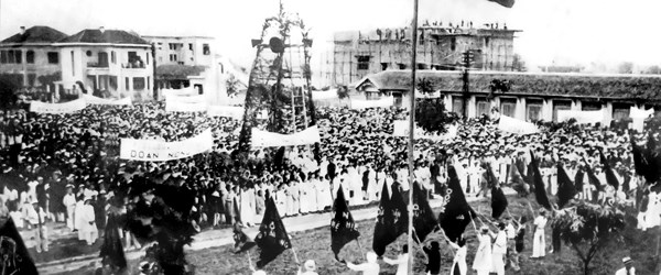 Triển lãm 82 tác phẩm “Rạng ngời mùa thu Tháng Tám năm 1945” - Anh 3