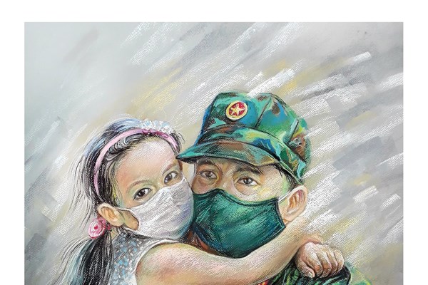 Những câu chuyện tình người được khắc họa vào tranh - Anh 3