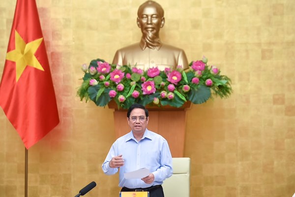 Thủ tướng chủ trì cuộc họp trực tuyến về chống khai thác hải sản bất hợp pháp - Anh 1