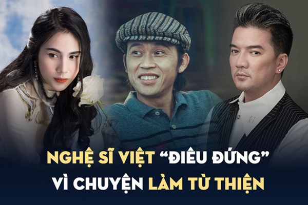 Chuyện làm từ thiện của nghệ sĩ - Anh 1