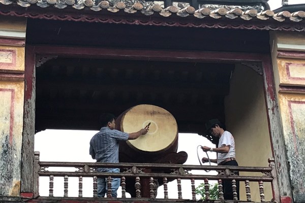 Đảm bảo an toàn cho di sản Huế trước bão số 5 - Anh 3
