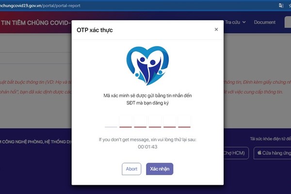 Người dân tự cập nhật các mũi tiêm vắc xin Covid-19 lên Cổng thông tin tiêm chủng quốc gia như thế nào? - Anh 2
