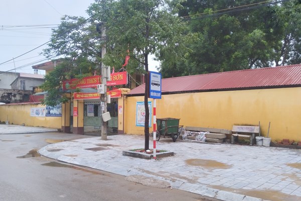 Phường Trung Sơn (Tp Sầm Sơn) quyết liệt xử lý vi phạm sau phản ánh của Báo Văn hóa - Anh 1