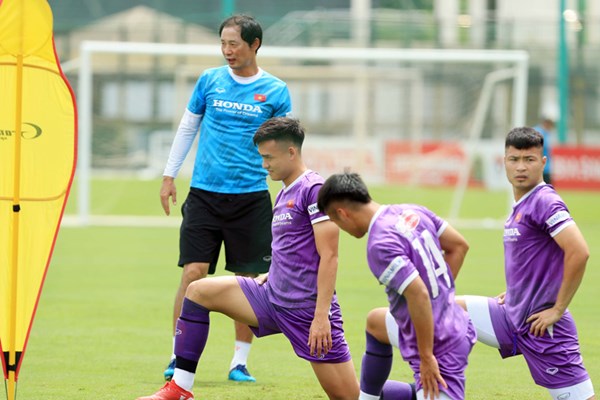 Tuyển U22 Việt Nam tích cực chuẩn bị cho vòng loại châu Á - Anh 1