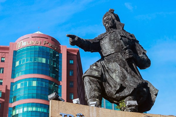 Về việc tu sửa công trình tượng đài Đức thánh Trần Hưng Đạo: Cần giữ được thần thái oai hùng, hình tượng thân quen - Anh 2