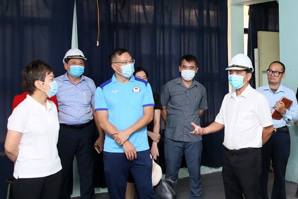 Đảm bảo tiến độ, chất lượng công trình nâng cấp, cải tạo trường bắn phục vụ SEA Games 31 - Anh 5