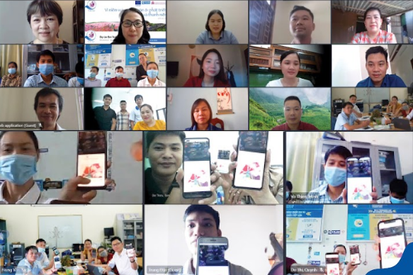 Phòng tránh tảo hôn và nạn mua bán người trên nền tảng trực tuyến “Em Vui” - Anh 2