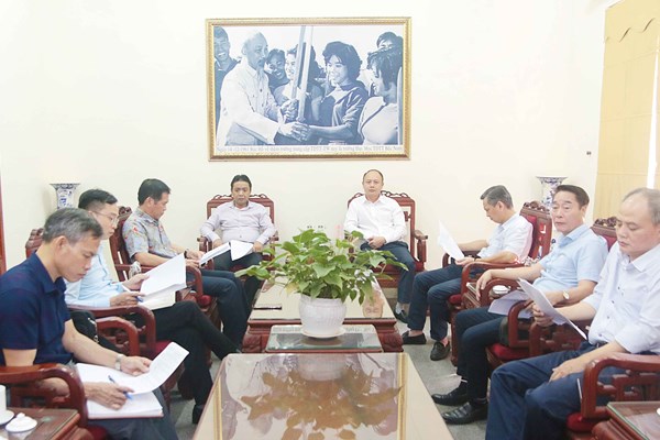 Cải tạo, sửa chữa nhà tập và nhà thi đấu môn bóng ném tại SEA Games 31: Đảm bảo tiến độ, chất lượng - Anh 1
