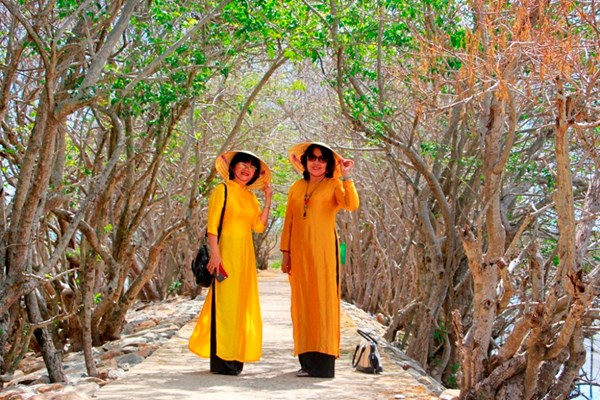 Giữ rừng ngập mặn nguyên sinh Rú Chá - Anh 1