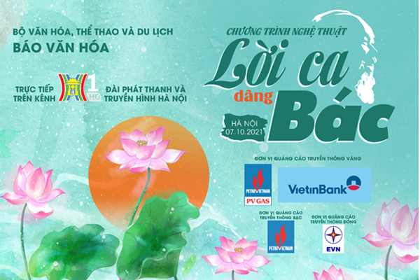 Đón chào chương trình nghệ thuật “Lời ca dâng Bác” - Anh 1