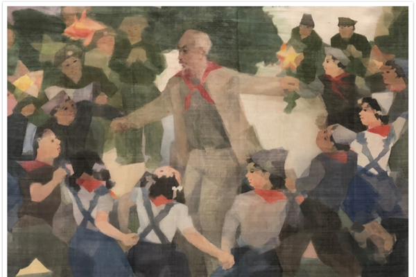 Ký ức Hà Nội trong tranh - Anh 1
