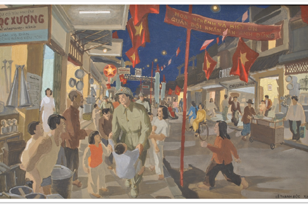 Ký ức Hà Nội trong tranh - Anh 3