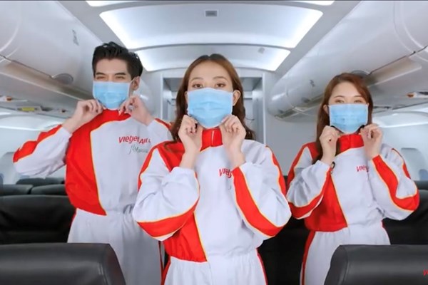 Từ 10.10, Vietjet mở lại 7 đường bay sẵn sàng đón khách trên các chuyến bay xanh, an toàn - Anh 2