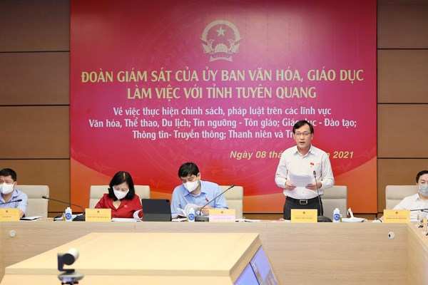 Tuyên Quang: Phát huy nhân tố con người, vai trò của văn hoá trong quá trình phát triển - Anh 4