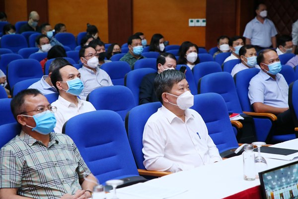 Trên 100 đại biểu Bộ VHTTDL dự Hội nghị trực tuyến thông báo nhanh kết quả Hội nghị Trung ương 4, khoá XIII - Anh 3