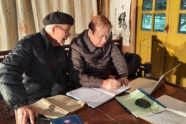 Người đưa chữ nôm Tày lên Internet - Anh 2