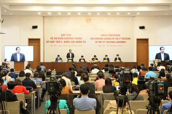 Ngày mai khai mạc kỳ họp thứ 2, Quốc hội khoá XV - Anh 2
