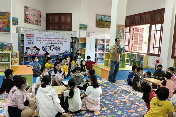 TT-Huế: Ra mắt Không gian đọc sách giành cho thiếu nhi - Anh 1